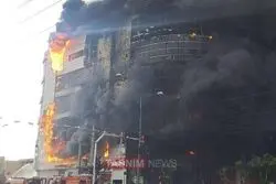 ببینید/ ویدیوهایی از آتش‌سوزی گسترده پاساژ ارغوان