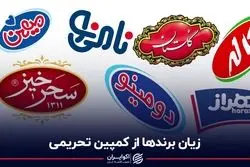 زیان برندها از کمپین تحریمی