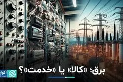 برق، «کالا» یا «خدمت»؟