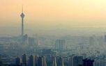 هوای تهران، آلوده و در وضعیت نارنجی است