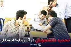 تحدید دانشجویان در آیین‌نامه انضباطی