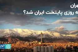 تهران چه روزی پایتخت ایران شد؟