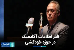 چرا نظریات تازه درباره خودکشی تولید نمی‌شود؟