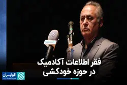 چرا نظریات تازه درباره خودکشی تولید نمی‌شود؟