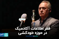 چرا نظریات تازه درباره خودکشی تولید نمی‌شود؟