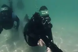 نفوذ غواصان حماس به اسرائیل