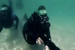 نفوذ غواصان حماس به اسرائیل