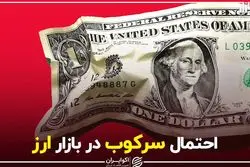 احتمال سرکوب در بازار ارز