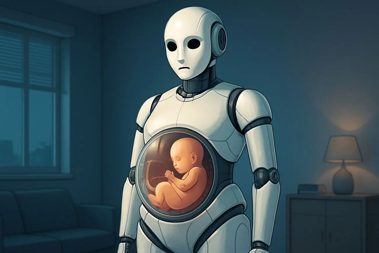 رباتی که بچه‌دار می‌شود