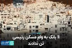 ۱۱ بانک به وام مسکن رئیسی تن ندادند