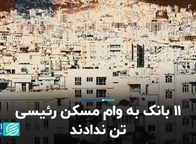 ۱۱ بانک به وام مسکن رئیسی تن ندادند