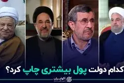 کدام دولت پول بیشتری چاپ کرد؟