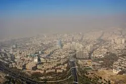 جولان ذرات معلق در هوای پایتخت؛ تهران دوباره نارنجی شد