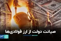 صیانت دولت از ارز فولادی‌ها