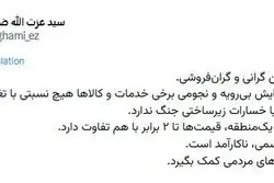 تلنگر ضرغامی به دولت: گرانی با گرانفروشی فرق دارد/ دولت باید بیشتر نظارت کند