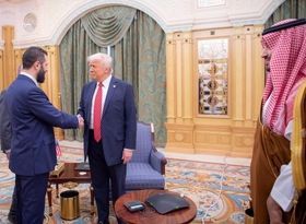 دیدار غیرمنتظره دونالد ترامپ با رئیس‌جمهوری سوریه در عربستان 