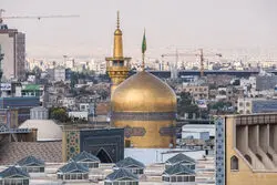 ببینید/ ویدیویی از آتش سوزی در حرم امام رضا