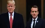 مسخره شدن مکرون توسط ترامپ/نه، نه دونالد، این کار را نمی‌کنم +فیلم