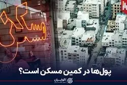 پول‌ها در کمین مسکن است؟