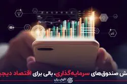 افزایش صندوق های سرمایه‌گذاری، بالی برای اقتصاد دیجیتال