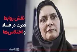 نقش روابط قدرت در فساد و اختلاس‌ها