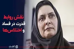نقش روابط قدرت در فساد و اختلاس‌ها
