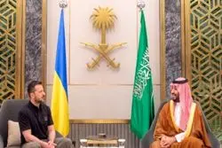بن‌سلمان و زلنسکی تحولات اوکراین را بررسی کردند