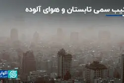ترکیب سمی تابستان و هوای آلوده