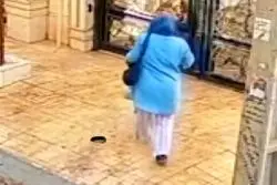 ببینید / زورگیری از خانم باردار در محله نارمک
