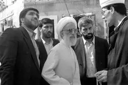 ببینید| قاب‌هایی دیده نشده از سفر آیت الله جنتی در اروپا