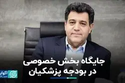 جایگاه بخش خصوصی در بودجه پزشکیان