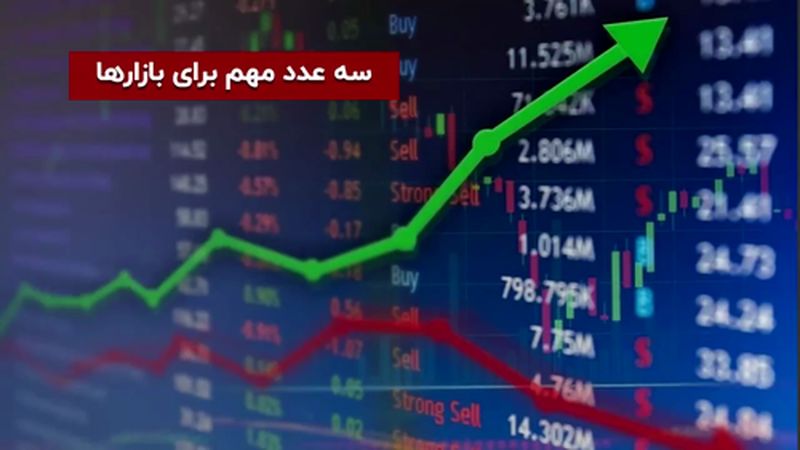 سه عدد مهم برای بازارها