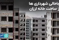 جاخالی شهرداری ها از ساخت خانه ارزان