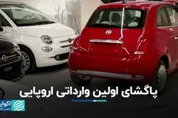 پاگشای اولین وارداتی اروپایی