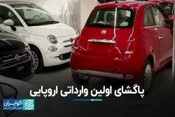 پاگشای اولین وارداتی اروپایی