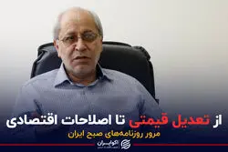 پادکست برنامه صبحگاهی مرور روزنامه های امروز،۳۱ اردیبهشت ۱۴۰۱
