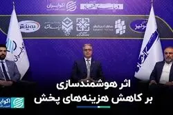 اثر هوشمندسازی بر کاهش هزینه‌های پخش
