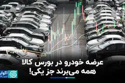 عرضه خودرو در بورس کالا، همه می‌برند جز یکی!