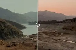 سی‌ان‌ان: خشکسالی در ایران از فضا قابل مشاهده است+ تصویر