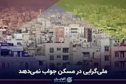 ملی‌گرایی در مسکن جواب نمی‌دهد