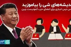 درس اجباری برای اعضای حزب کمونیست چین