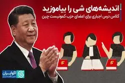 درس اجباری برای اعضای حزب کمونیست چین