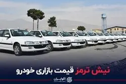نیش ترمز قیمت بازاری خودرو