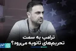 صلح از طریق قدرت؛‌ اسم رمز ترامپ در سیاست خارجی