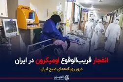 آغاز انفجاری اومیکرون در ایران