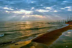 رو به سوی بحران: پسروی 3 کیلومتری آب دریای خزر