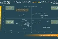 زنان 3 استان مردان را از صنعت کنار زدند!