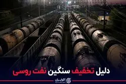 دلیل تخفیف سنگین نفت روسی