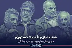 شعبده‌بازی اقتصاد دستوری