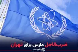 ضرب الاجل مارس برای تهران